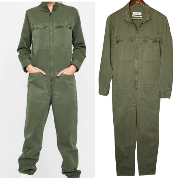 Zara Worker Overall Jumpsuit size Medium - Picture 1 of 7